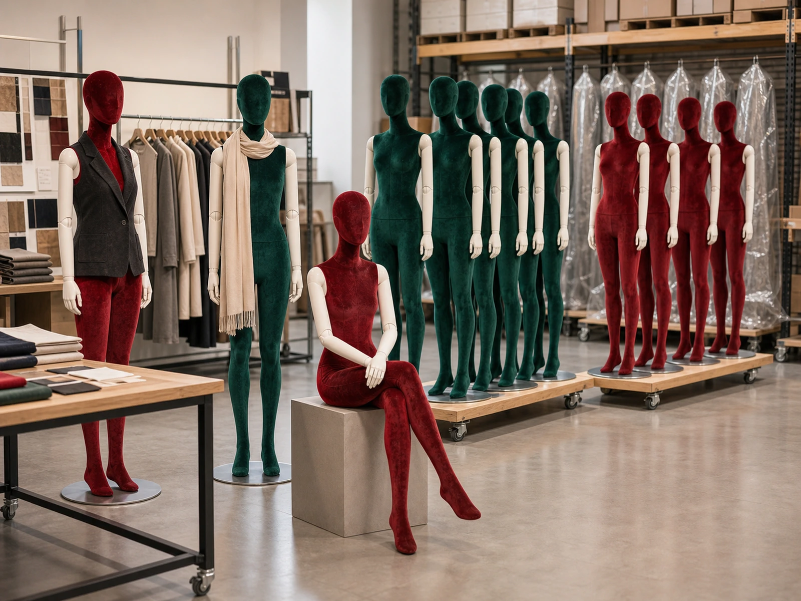 Flexible order support for mannequin projects